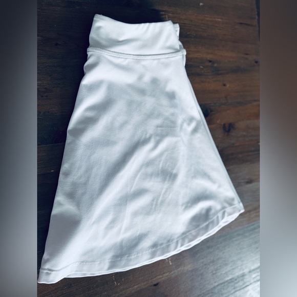 White Women’s Athletic Mini Skirt - Picture 6 of 8